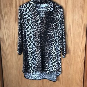 Trendy leopard shirt